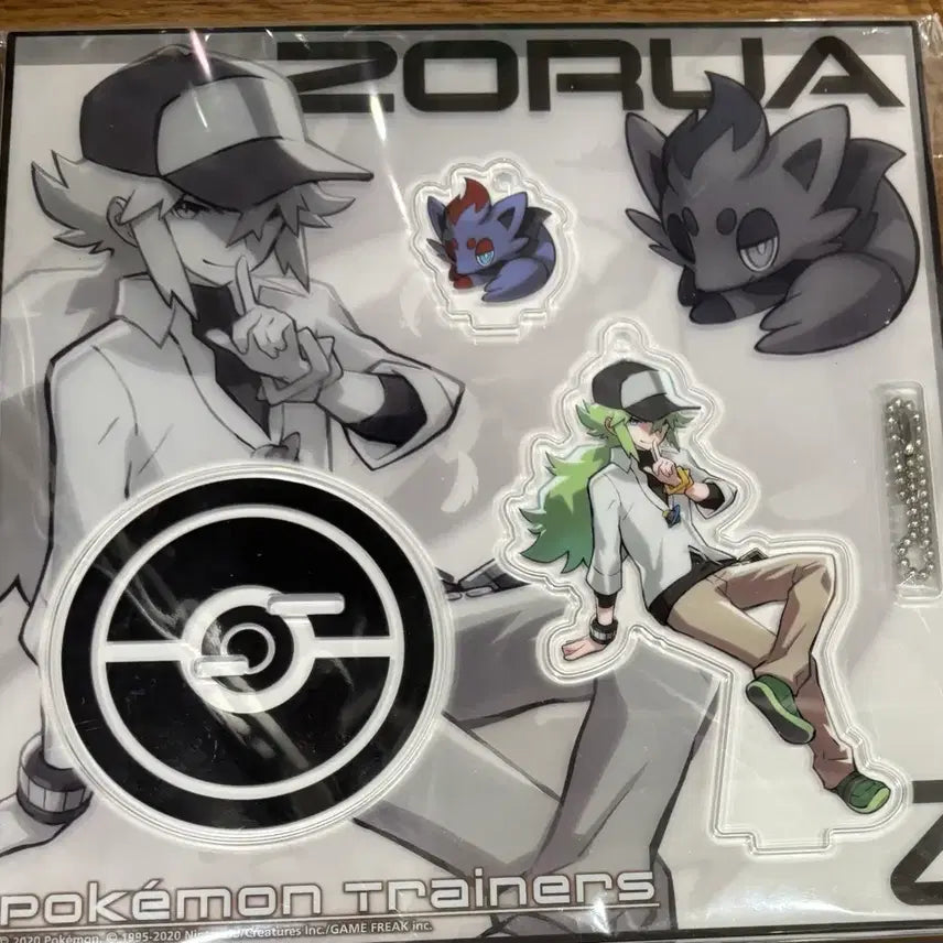[BUNJANG] N Zoroark Trainer Acrylic Standee / N 엔 조로아 트레이너 아크릴