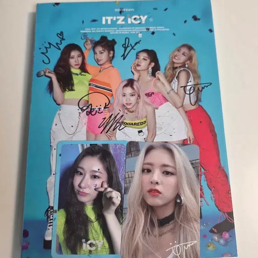 [BUNJANG] ITZY ICY Autographed Album / 있지 ITZY ICY 친필 사인 앨범