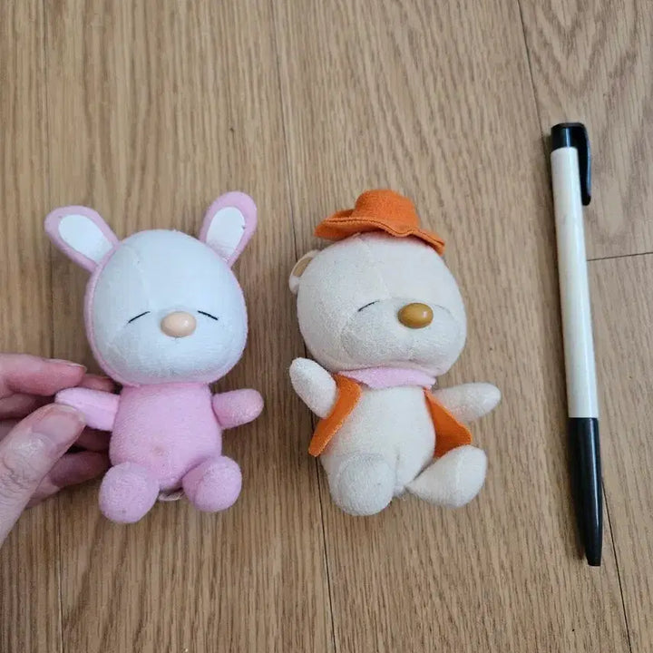 [BUNJANG] Vintage Rabbit &amp; Bear Plush Dolls / 고전 빈티지 토끼 곰돌이 인형
