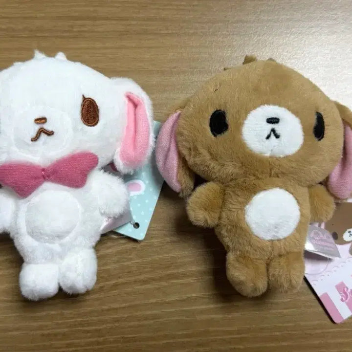 [BUNJANG] Sugar bunnies Shirousa Kurousa Keyring Bundle Set / (일괄) 슈가버니즈 시로우사 쿠로우사 키링