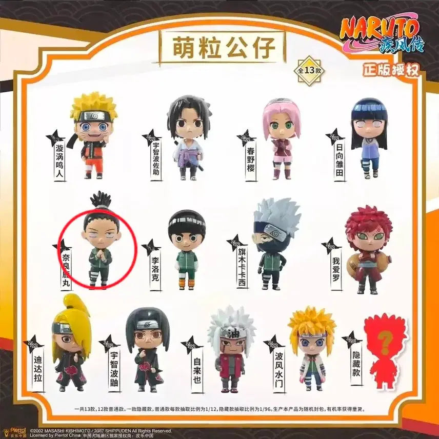 [BUNJANG] Naruto Giant Rice Ball Figure - Shikamaru / 나루토 대왕 쌀알 피규어 - 시카마루