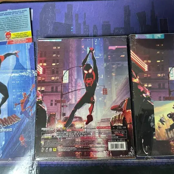 [BUNJANG] WeET Spider-Man: Into the Spider-Verse Single Lenticular Blu-ray / [블루레이] [WeET] 스파이더맨 뉴 유니버스 단면렌티