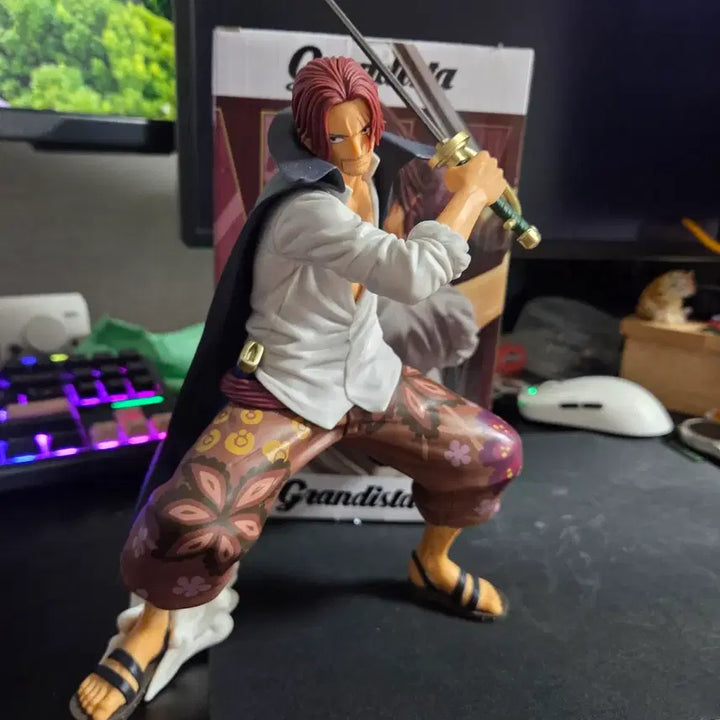 [BUNJANG] One Piece Shanks Grandista Figure / 원피스 샹크스 그란디스타 피규어