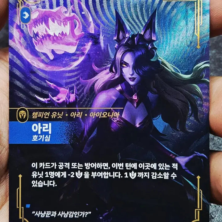 [BUNJANG] RiFF BOUND Ari Curiosity Card / 리프트바운드 아리 호기심 카드