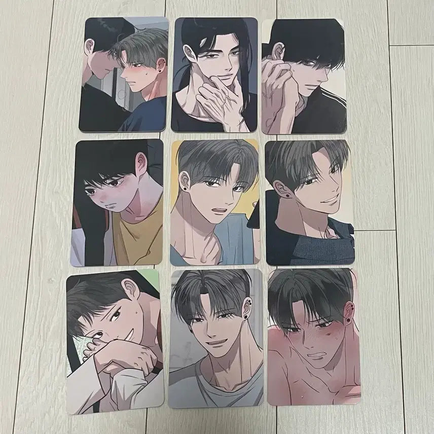 [BUNJANG] Unslip Collection Photocard Version 2 Bundle Set / 언슬립 컬렉션 포토카드 버전2 9장 일괄 양도 합니다