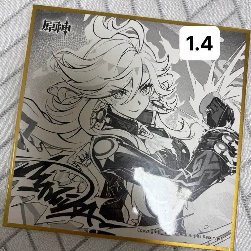 [BUNJANG] Genshin Impact Mabika Shikishi / [판매] 원신 마비카 색지