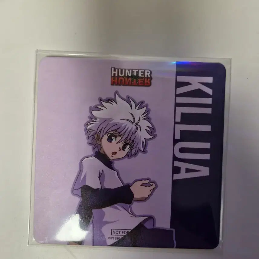 [BUNJANG] Hunter x Hunter Kirua Coaster / 헌터헌터 콜라보카페 특전 키르아 코스터