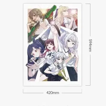 [BUNJANG] Isekai Idol Chasydol A2 Poster / 이세계아이돌 차세돌 A2 포스터