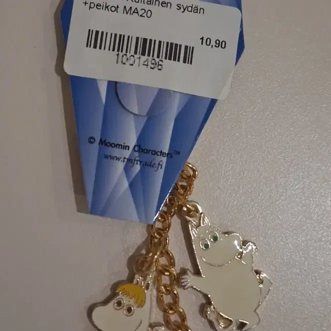 [BUNJANG] Moomin Premium Metal Heart Keyring / 무민 프리미엄 키링 판매