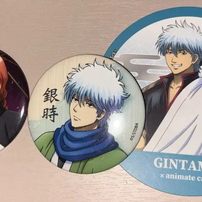 [BUNJANG] Gintama Gintoki Kamui Badge Bundle Set / 은혼 긴토키 카무이 뱃지 일괄