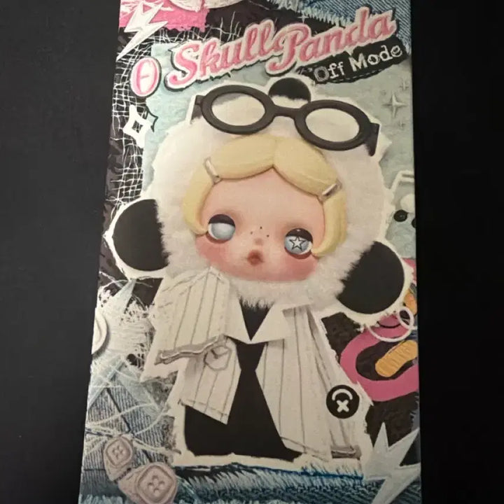 [BUNJANG] Skullpanda Off Mode Break Time Plush Keychain (Sealed) / [박스미개봉] 스컬판다 off mode break time 인형 키링