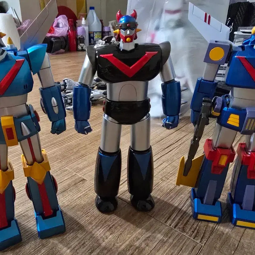 [BUNJANG] Super Alloy Robot Taekwon V 3-Set / 초합금 로보트 태권브이 3종세트