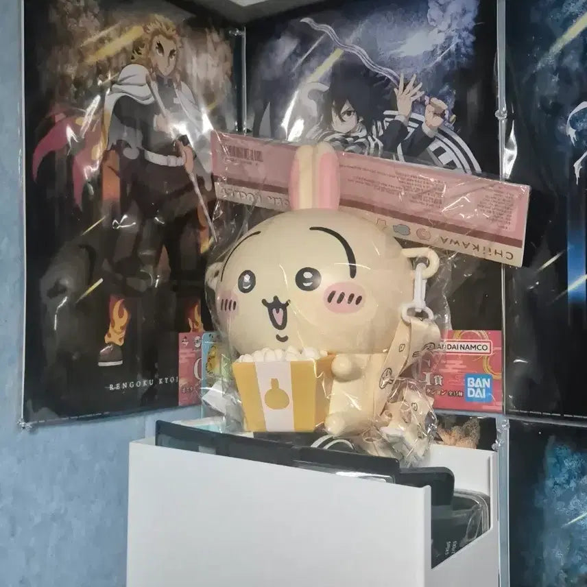 [BUNJANG] Chiikawa Usagi CGV Popcorn Bucket Plush / 치이카와 CGV 우사기 팝콘통