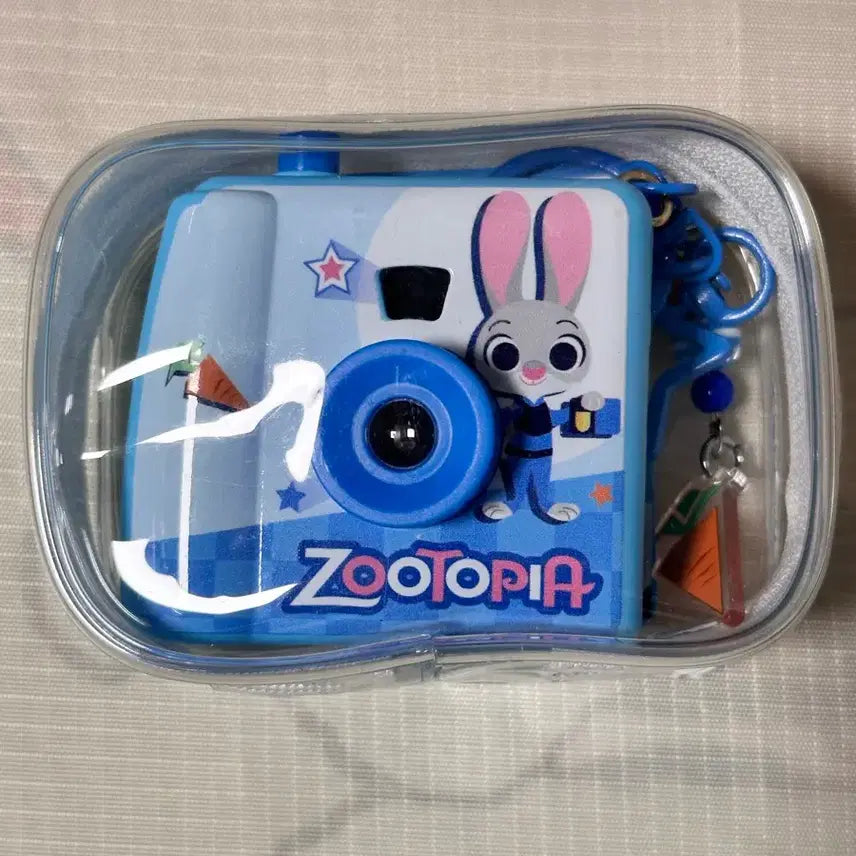 [BUNJANG] Zootopia Camera Blue Unused (Opened for Inspection) / 주토피아 카메라 블루 미사용인데 설명차 단순개봉