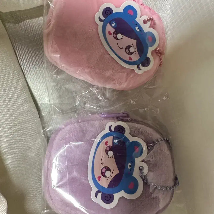 [BUNJANG] 475 Character Pouch Pink/Purple Bundle Set / 475 캐릭터 파우치 핑크/퍼플 일괄