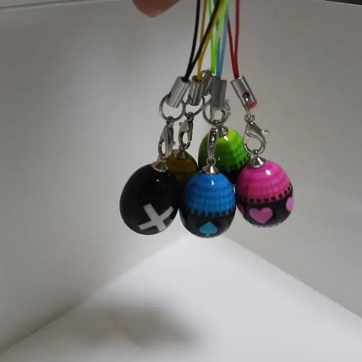 [BUNJANG] Character Catchers "Guardian Egg" Keychain Set (5 Types, Bundle Set) / 캐캐체 수호알 키링 5종 일괄