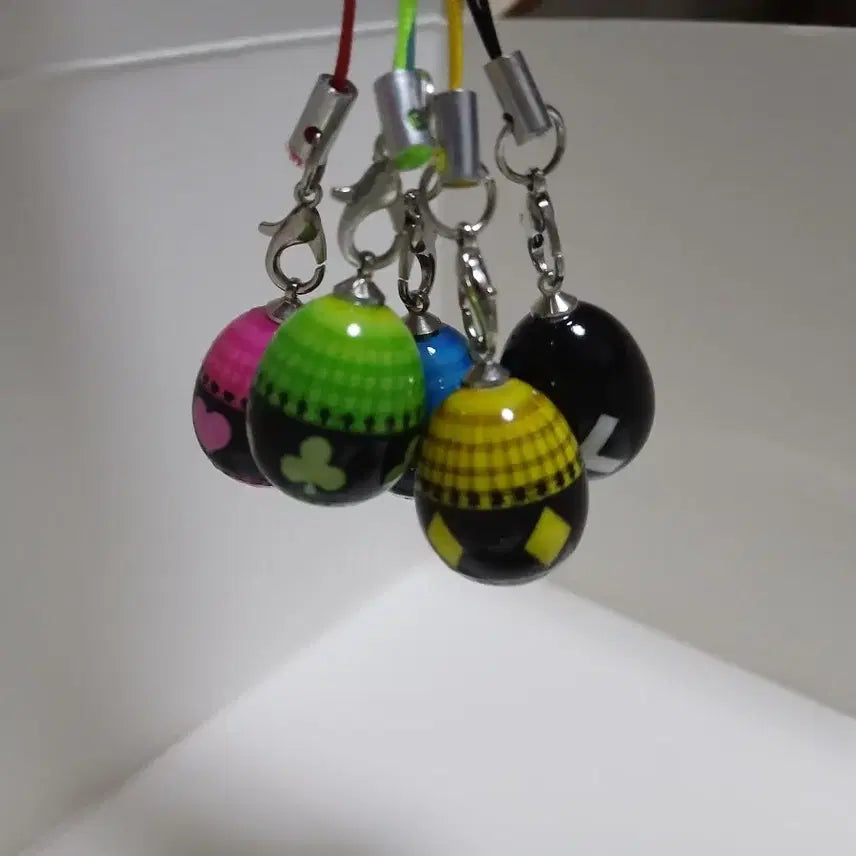 [BUNJANG] Character Catchers "Guardian Egg" Keychain Set (5 Types, Bundle Set) / 캐캐체 수호알 키링 5종 일괄
