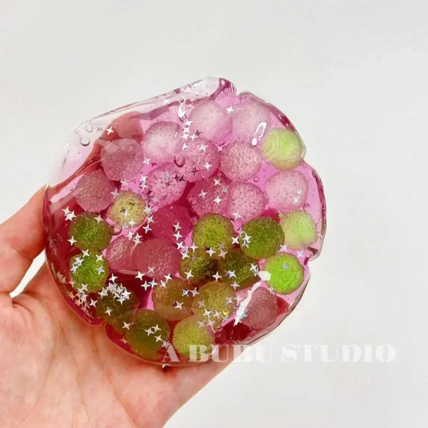 [BUNJANG] ABUBU Grape Vinyl Bag / 새상품)타오바오 ABUBU 포도 도골도골 비닐백 스트레스백
