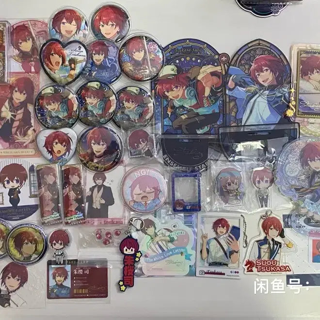 [BUNJANG] Ensemble Stars! Suou Tsukasa Merchandise Bundle Set / (직거래O) 스오우 츠카사 굿즈 일괄 판매
