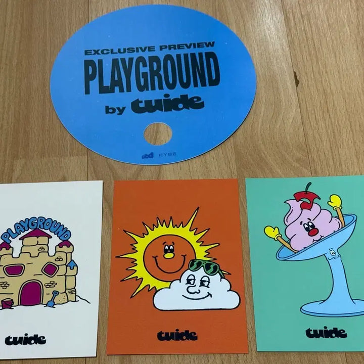 [BUNJANG] Tweed SUEHEE Playground Postcard Full Set / 튜이드 서희 플레이그라운드 엽서 풀셋