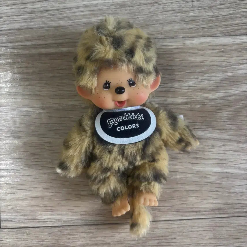 [BUNJANG] Monchhichi Leopard Print SS Size / 레오파트 호피 몬치치