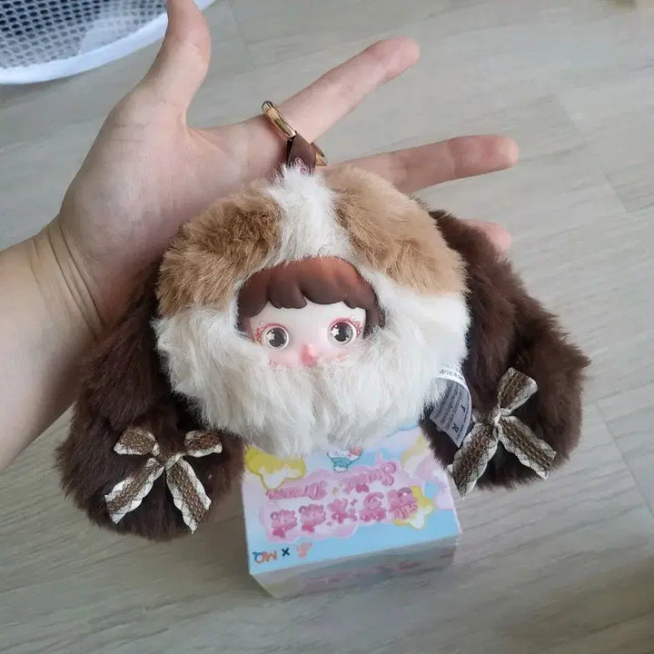 [BUNJANG] Micoco Baby Three Keyring Doll Figure / 미코코 베이비쓰리 키링 인형 피규어
