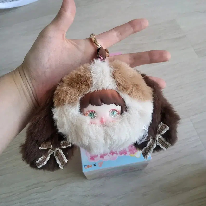 [BUNJANG] Micoco Baby Three Keyring Doll Figure / 미코코 베이비쓰리 키링 인형 피규어