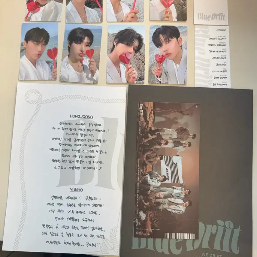 [BUNJANG] ATEEZ 8th Anniversary Popup Exclusive Welcome Kit / 에이티즈 ateez 8주년 팝업 입장 특전 웰컴 키트