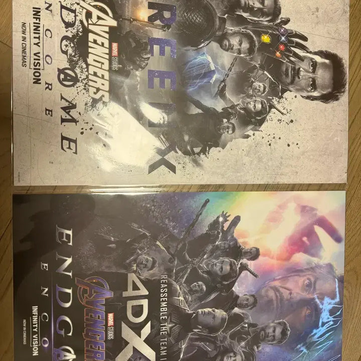 [BUNJANG] Avengers: Endgame Encore Poster (4DX/ScreenX) / 어벤져스앤드게임 앙코르 포스터 (4DX/스크린X)