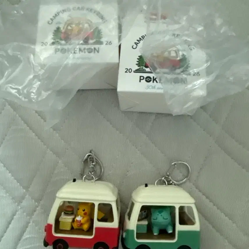 [BUNJANG] Pokemon Camping Car Bulbasaur Pikachu Bundle Set / 포켓몬 캠핑카 이상해씨 피카츄 일괄
