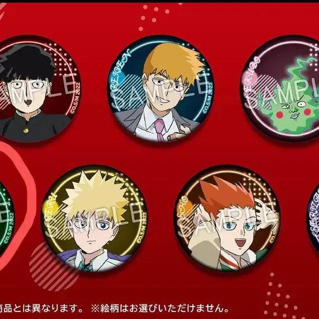 [BUNJANG] Mob Psycho 100 Kageyama Ritsu 10th Anniversary Badge / 모브사이코 몹싸 10주년 뱃지 카게야마 리츠