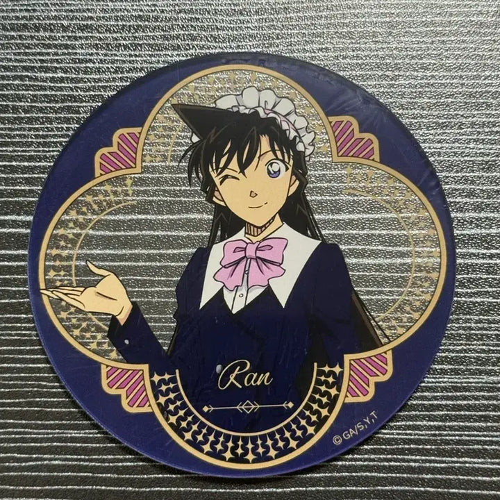 [BUNJANG] Detective Conan Ran Acrylic Coaster / 명탐정코난 카페 란 아크릴 코스터