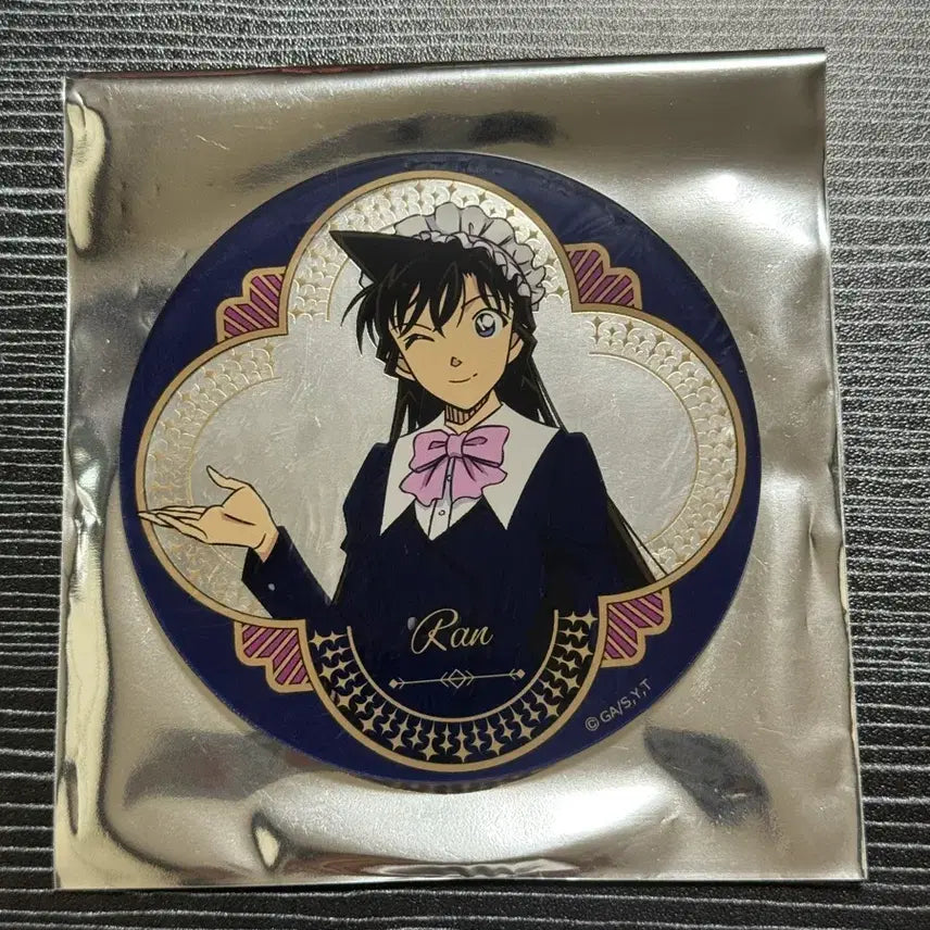 [BUNJANG] Detective Conan Ran Acrylic Coaster / 명탐정코난 카페 란 아크릴 코스터