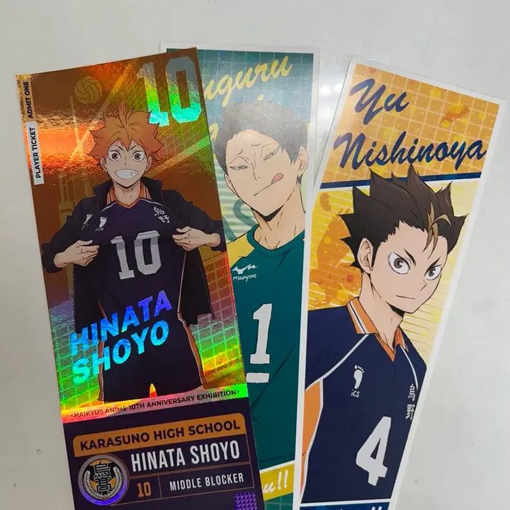 [BUNJANG] Haikyu!! Jump Shop 10th Anniversary Hinata Ticket Bundle Set / 하이큐 점프샵 10주년 히나타 티켓 일괄