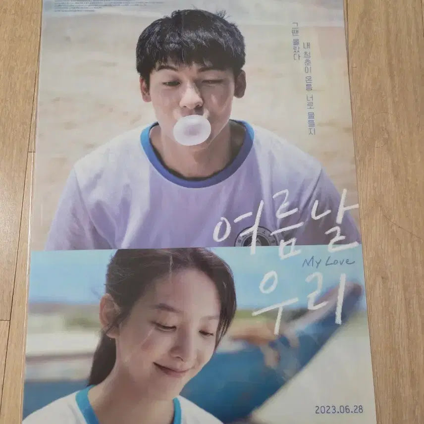 [BUNJANG] Summer Our First Love PET Poster / 여름날우리 첫사랑 pet 포스터