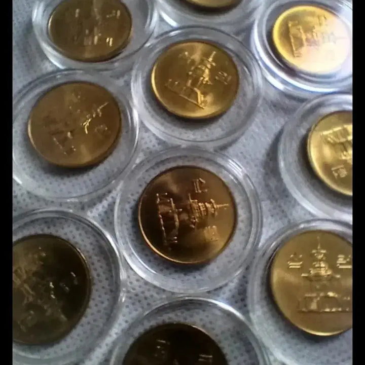 [BUNJANG] 1986 Old 10 Won Coin Bundle (10 Pieces) / 1986년 옛날 10원 동전 10개