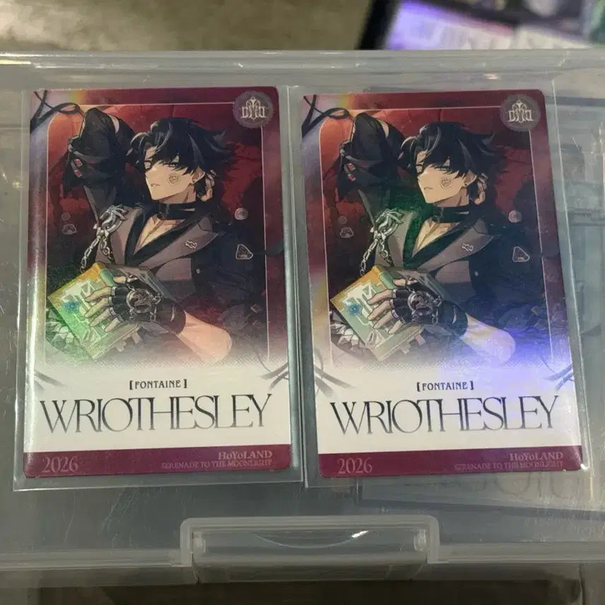 [BUNJANG] Genshin Impact Wriothesley Fortune Telling Set / 2026 원신 호요랜드 라이오슬리 점괘