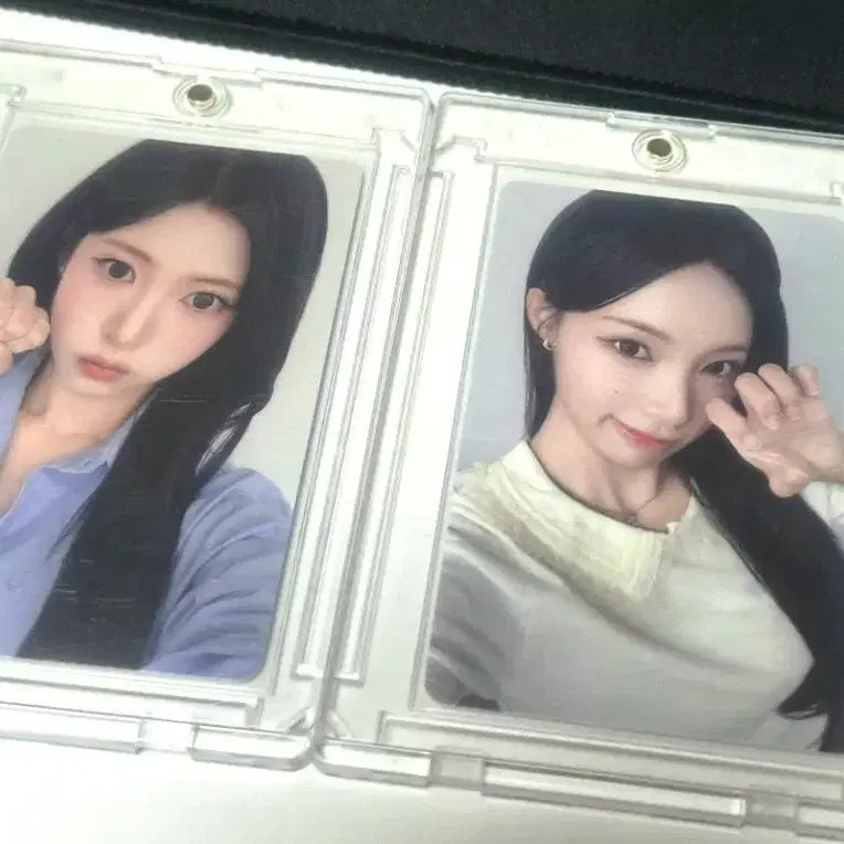 [BUNJANG] RESCENE Livy Ruby Photocard / 리센느 더현대 팝업 뱃지 포카 포토카드 리브 원이