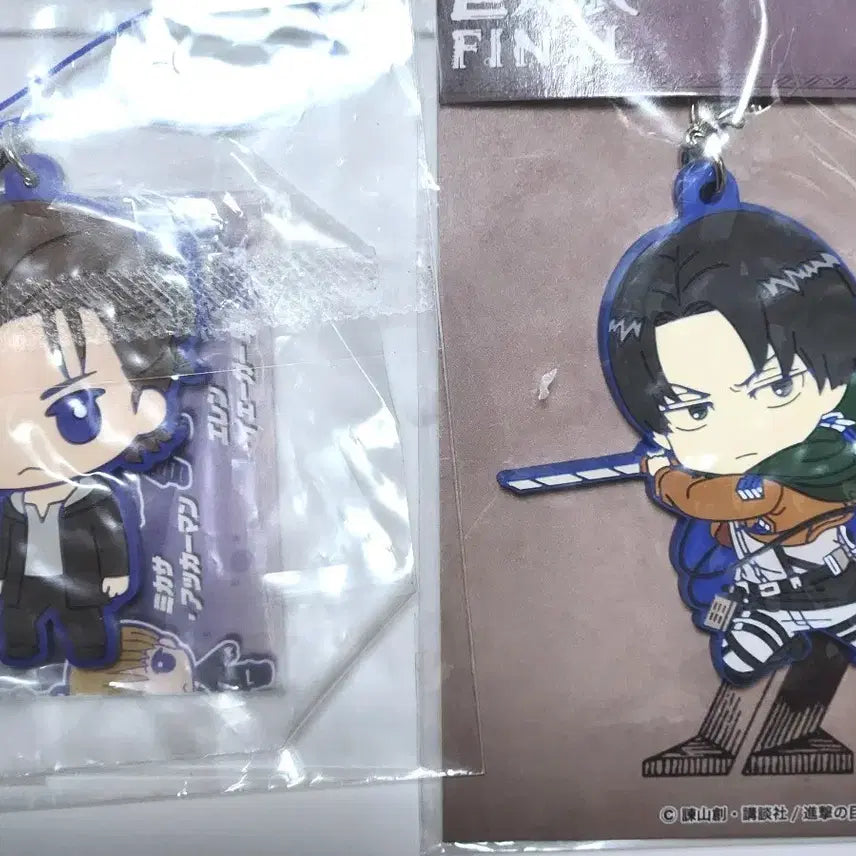 [BUNJANG] Attack on Titan Rubber Strap Bundle Set / 진격의거인 러버스트랩 일괄