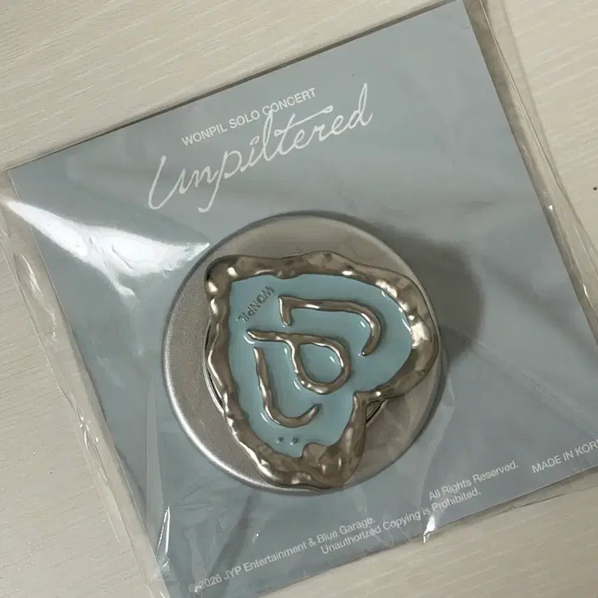 [BUNJANG] DAY6 Wonpil Unfiltered Grip Tok / 원필 언필터드 그립톡