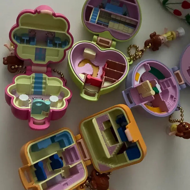 [BUNJANG] Polly Pocket Gacha 4 Types Bundle Set / 폴리포켓 가챠 4종 일괄 판매