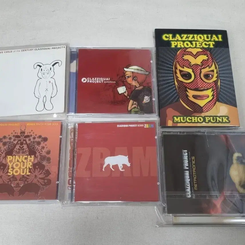 [BUNJANG] Clazziquai Project Album CD Bundle Set / 클래지콰이 프로젝트  앨범  CD 5개 일괄