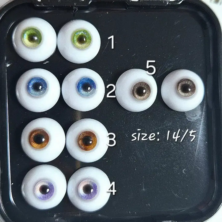 [BUNJANG] 14mm Resin BJD Eyes / 14mm 구관 인형 구체관절인형 안구 눈알