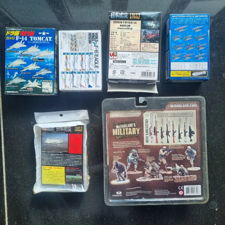 [BUNJANG] Fighter Jets and Military Assorted Set / 6종세트 전투기 및 밀리터리 등