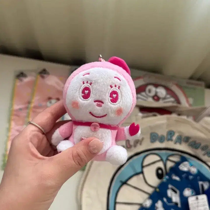 [BUNJANG] Doraemon Dorami Cherry Blossom Edition Plush Keychain / 벚꽃에디션 도라에몽 도라미 봉제키링