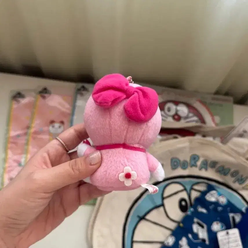 [BUNJANG] Doraemon Dorami Cherry Blossom Edition Plush Keychain / 벚꽃에디션 도라에몽 도라미 봉제키링