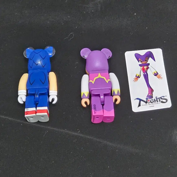 [BUNJANG] Bearbrick Sonic 2-Figure Set / 베어브릭 소닉 2종 세트