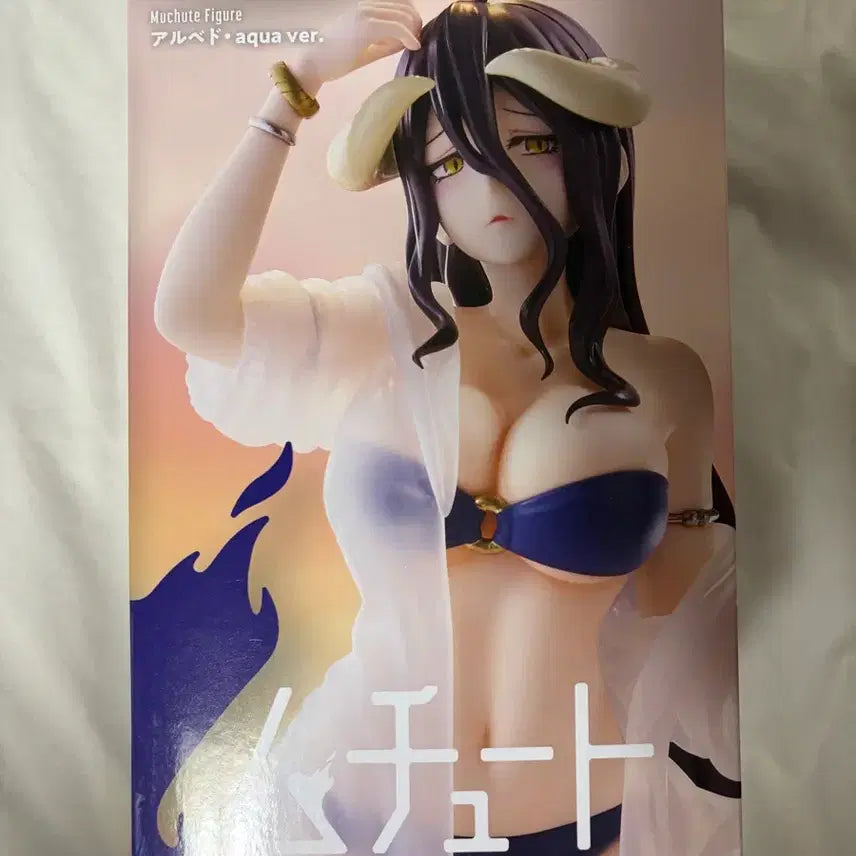 [BUNJANG] FURYU Muchuuto Overlord Albedo Figure (Sealed) / 미개봉) 후류 무츄트 오버로드 알베도 피규어