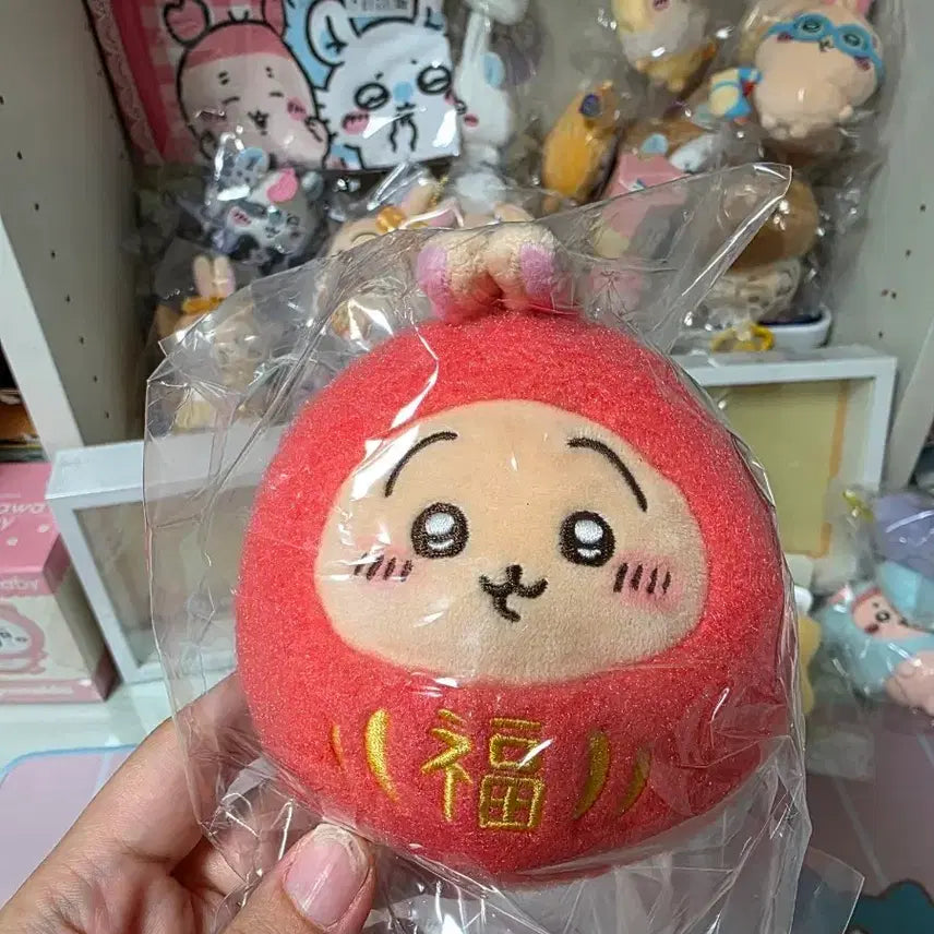 [BUNJANG] Chiikawa Daruma Usagi Plush / 치이카와 달마 우사기 인형