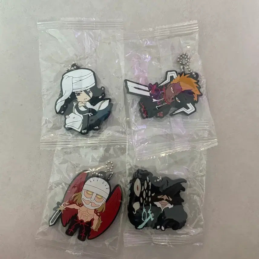[BUNJANG] Bleach Capsule Rubber Mascot Vol. 4 Ichigo Byakuya Bundle Set / 블리치 캡슐 러버 마스코트 4 시크릿 이치고 뱌쿠야 일괄